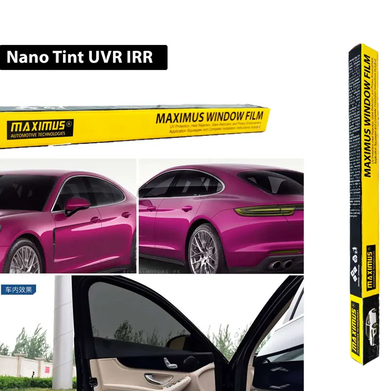 Maximus Black Nano Uvr Irr Tint Film (2 Windows) 1