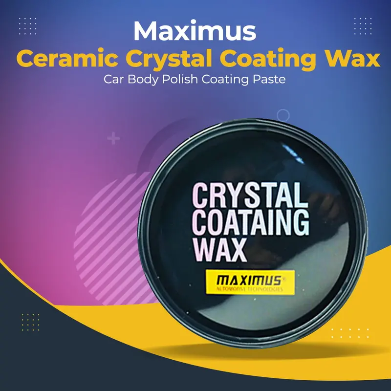 Maximus Ceramic Crystal Coating Wax - Car Body Polish Coating Paste 1