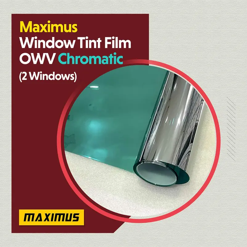 Maximus Chromatic Owv Tint Film (2 Windows) - One Way Vision 1