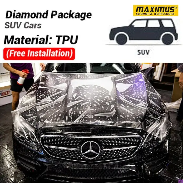 Maximus Diamond Package Ppf For Suv - Type Tpu - 55 Rf - Paint Protection Film (Ppf) 2