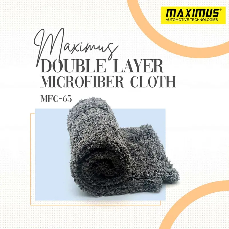 Maximus Double Layer Microfiber Cloth Mfc-65 40X60cm 1000Gsm - Multi 1