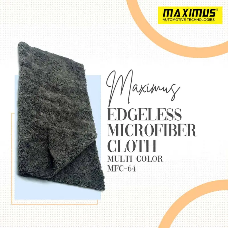 Maximus Edgeless Microfiber Cloth Mfc-64 40X40cm 450Gsm - Multi 1