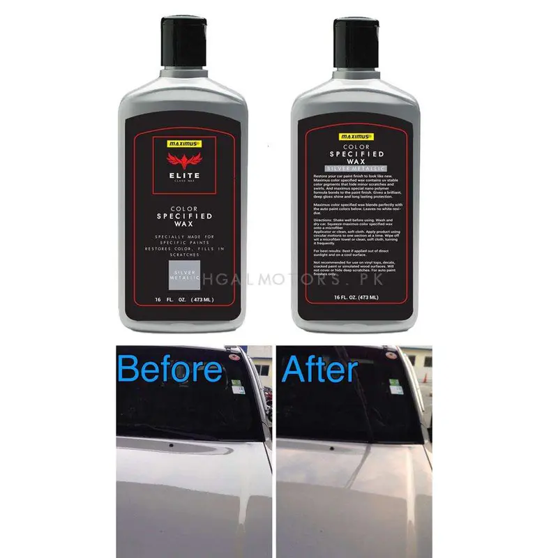 Maximus Elite Class Car Color Wax - Silver Metallic 1