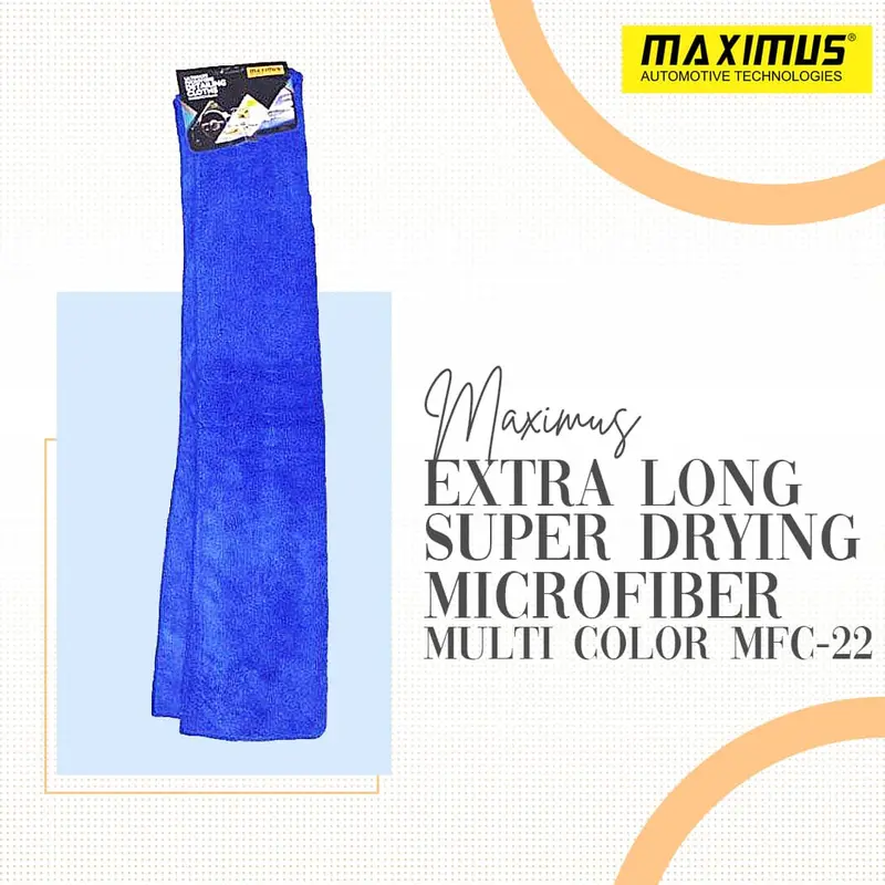 Maximus Extra Long Super Drying Microfiber Cloth Towel  Mfc-22 - Multi Color 1