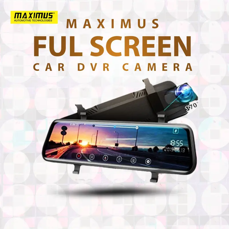 Maximus Full Screen Car Dvr Camera 1