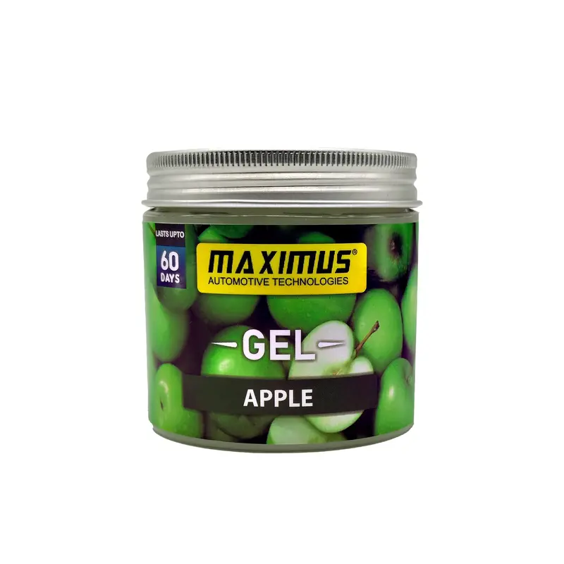 Maximus Gel Car Perfume Long Lasting Fragrance Can - Apple 2