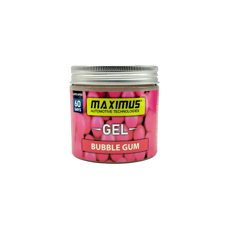 Maximus Gel Car Perfume Long Lasting Fragrance Can - Bubble Gum 2