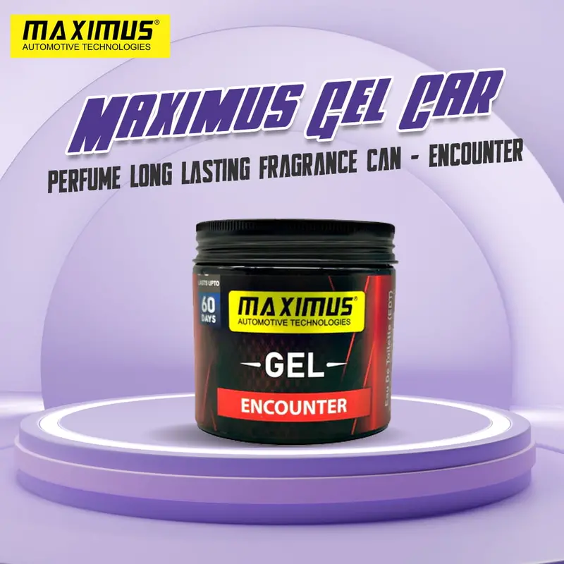 Maximus Gel Car Perfume Long Lasting Fragrance Can - Encounter 1