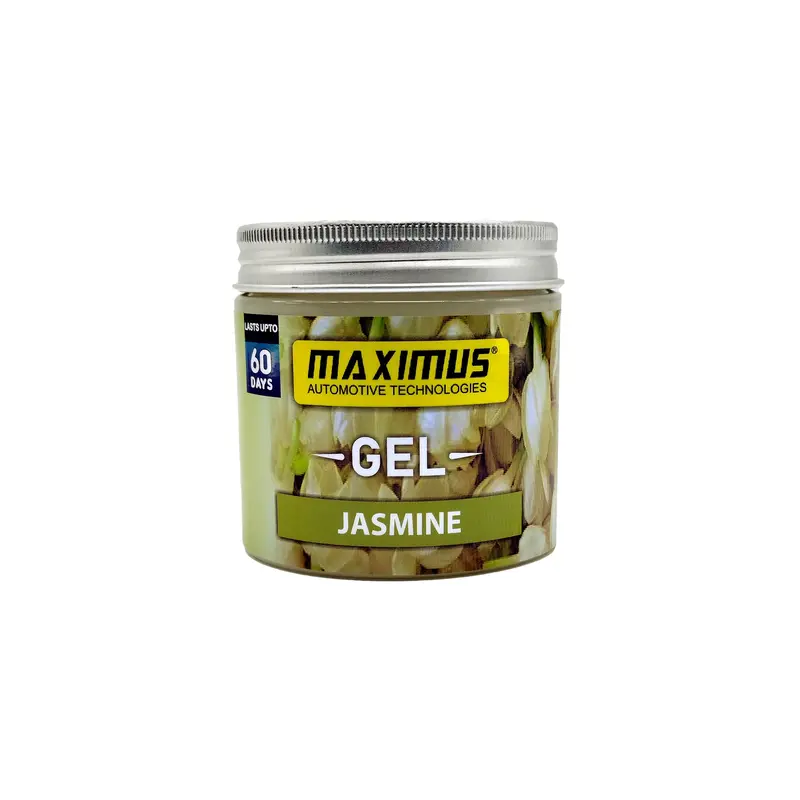 Maximus Gel Car Perfume Long Lasting Fragrance Can - Jasmine 2