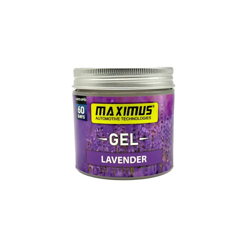 Maximus Gel Car Perfume Long Lasting Fragrance Can - Lavender 2