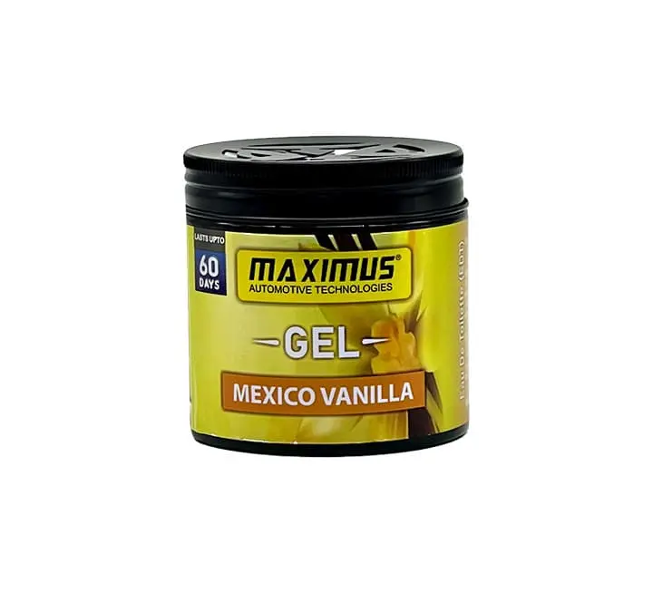 Maximus Gel Car Perfume Long Lasting Fragrance Can - Mexico Vanilla 2