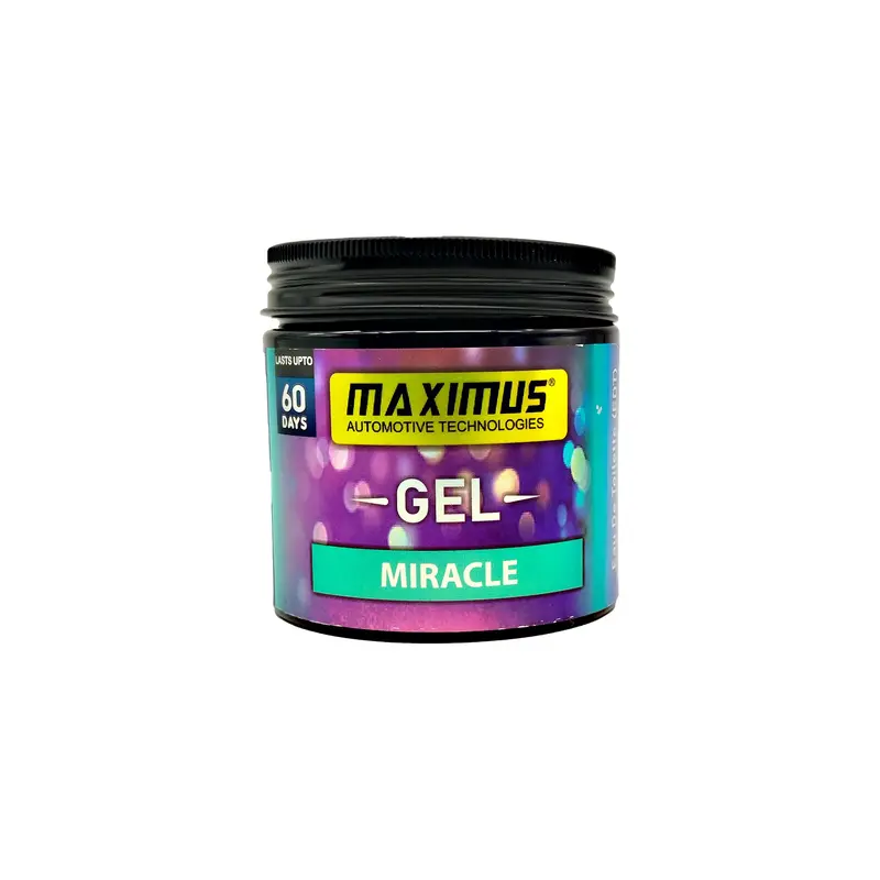 Maximus Gel Car Perfume Long Lasting Fragrance Can - Miracle 2
