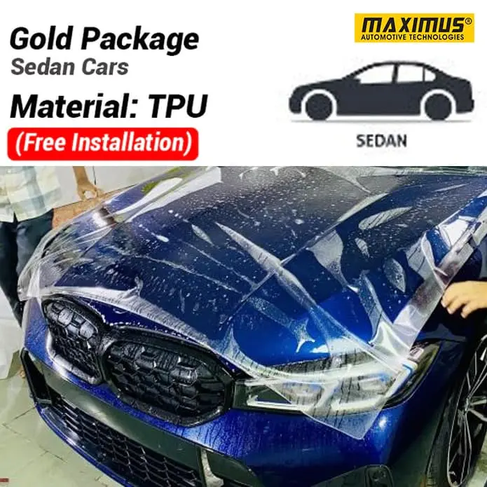 Maximus Gold Package Ppf For Sedan - Type Tpu - 45 Rf - Paint Protection Film (Ppf) 2