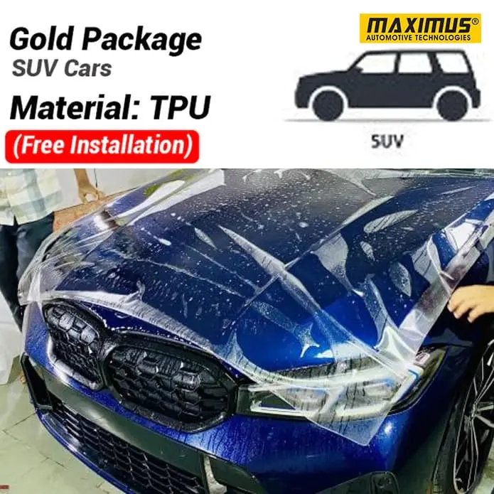 Maximus Gold Package Ppf For Suv - Type Tpu - 55 Rf - Paint Protection Film (Ppf) 2