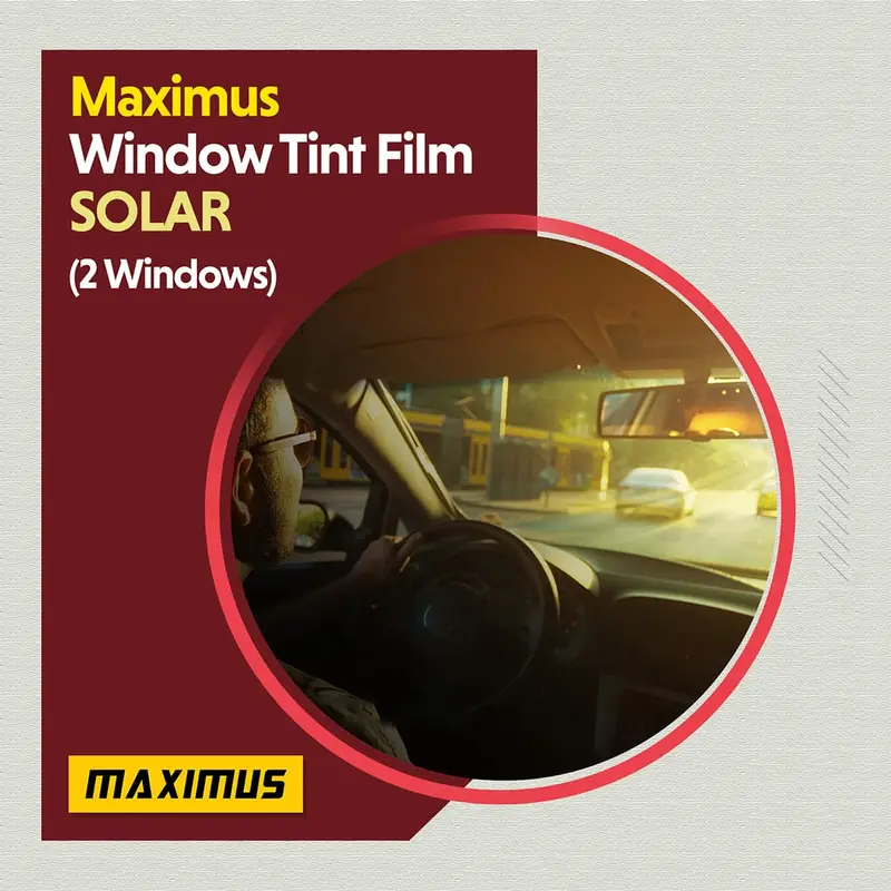 Maximus Golden Solar Tint Film (2 Windows) 1