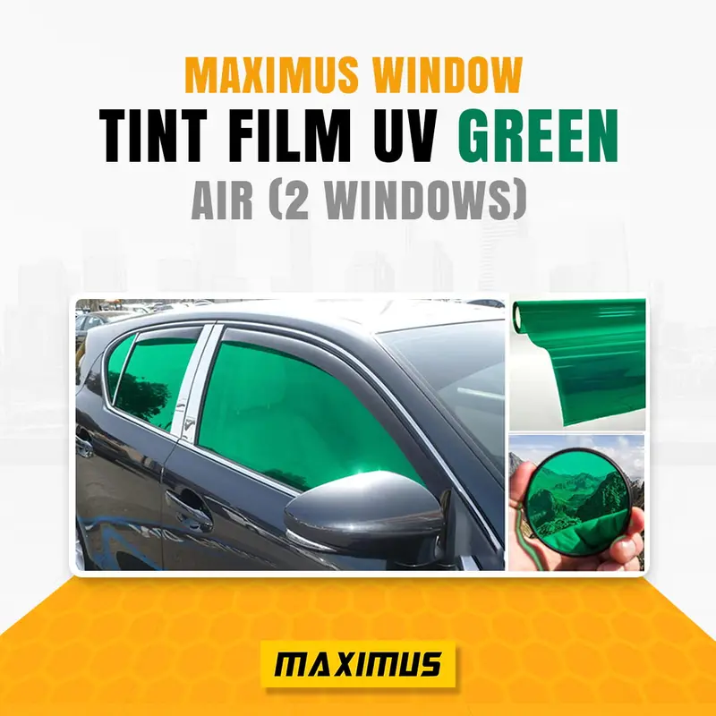 Maximus Green Air Uv Tint Film  (2 Windows) 1