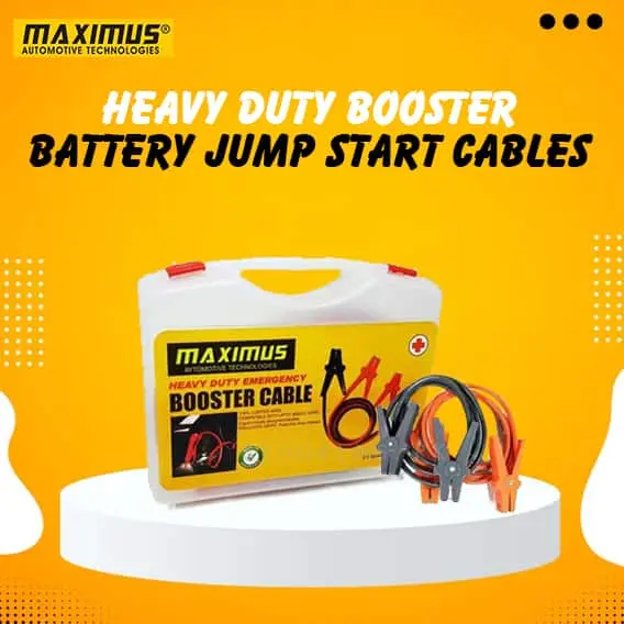 Maximus Heavy Duty Booster Battery Jump Start Cables 1