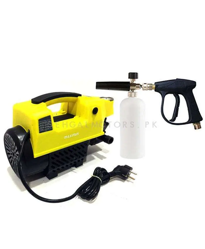 Maximus Heavy Duty Extreme Pressure Washer With Foam Cannon Foam Jet - Detailing Washer | 130-120 Bar Pressure | Domestic And Commercial Use 2