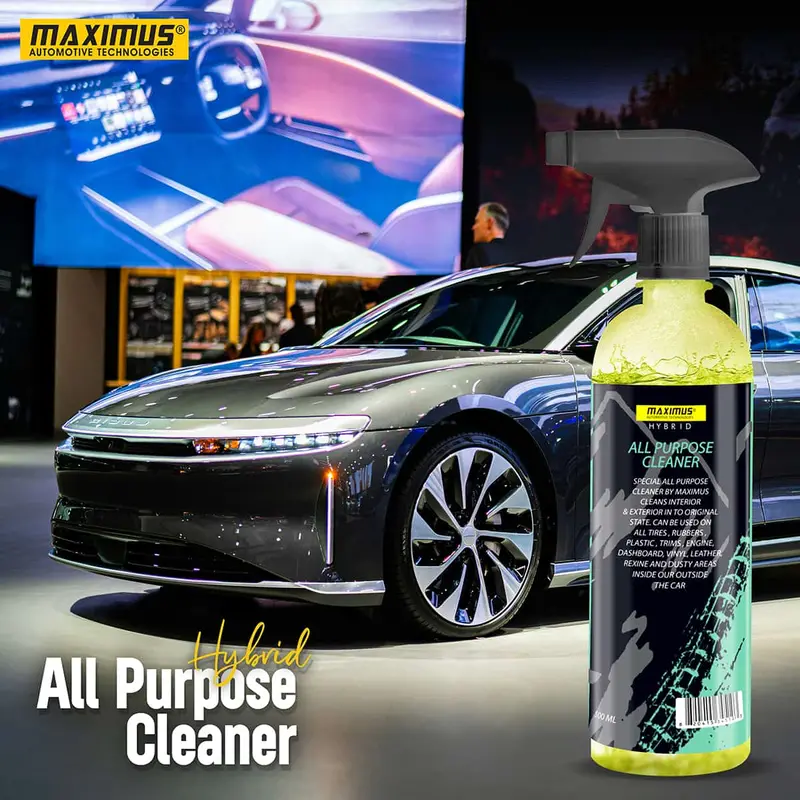 Maximus Hybrid All Purpose Cleaner - 500Ml - Used For Leather , Tyres, Wheels, Roof, Engine , Dashboard And Carpet 1