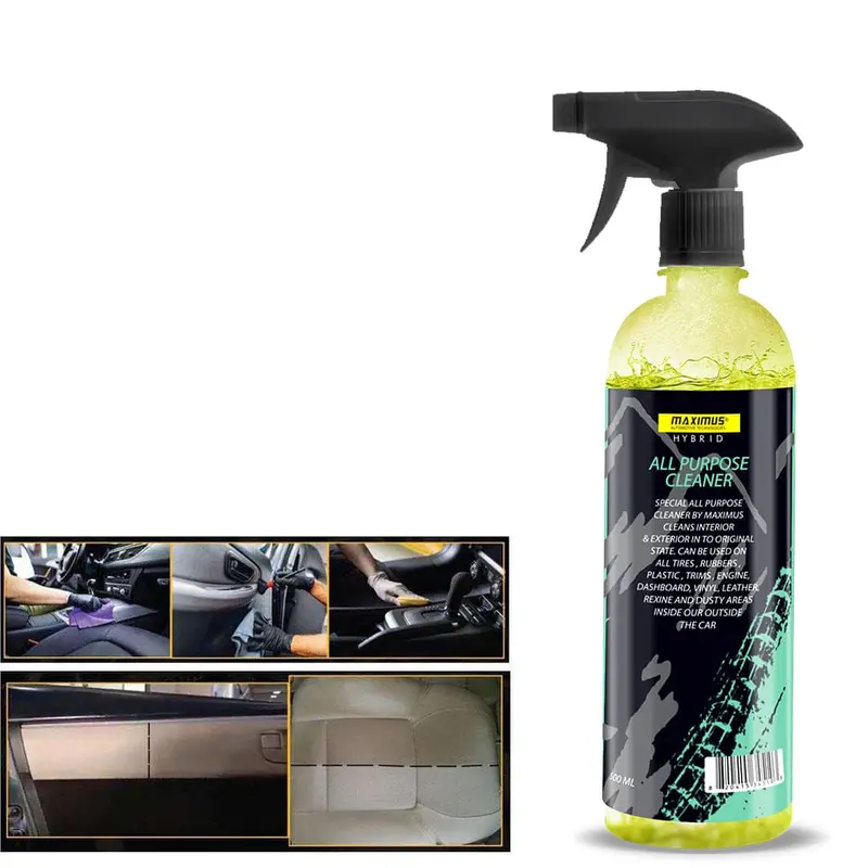 Maximus Hybrid All Purpose Cleaner - 500Ml - Used For Leather , Tyres, Wheels, Roof, Engine , Dashboard And Carpet 2