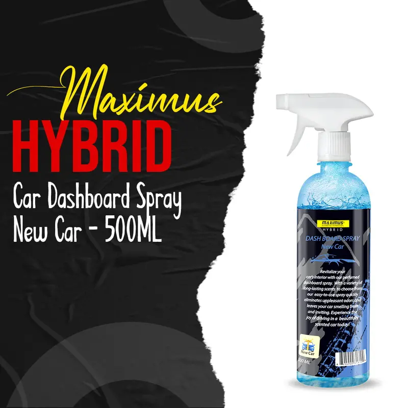 Maximus Hybrid Car Dashboard Spray New Car - 500Ml 1