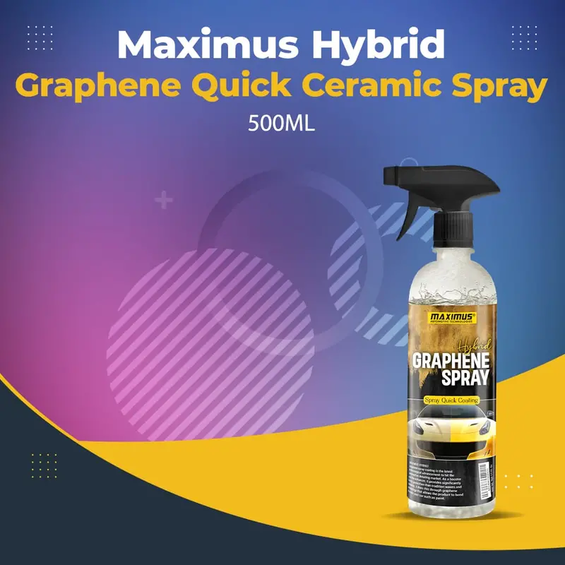 Maximus Hybrid Graphene Quick Ceramic Spray - 500Ml 1