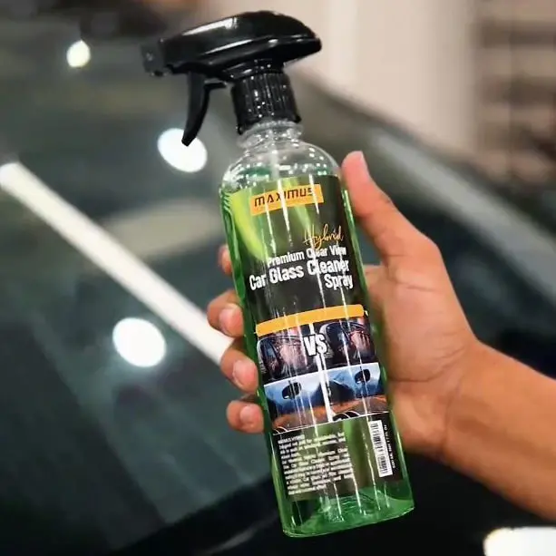 Maximus Hybrid Premium Clear View Car Glass Cleaner Spray 500 Ml 2