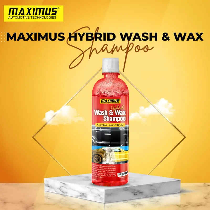 Maximus Hybrid Wash & Wax Shampoo - 500 Ml 1