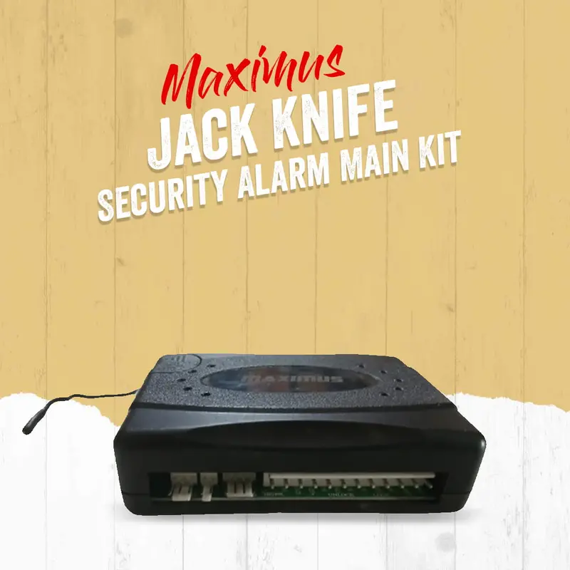 Maximus Jack Knife Security Alarm Main Kit 1