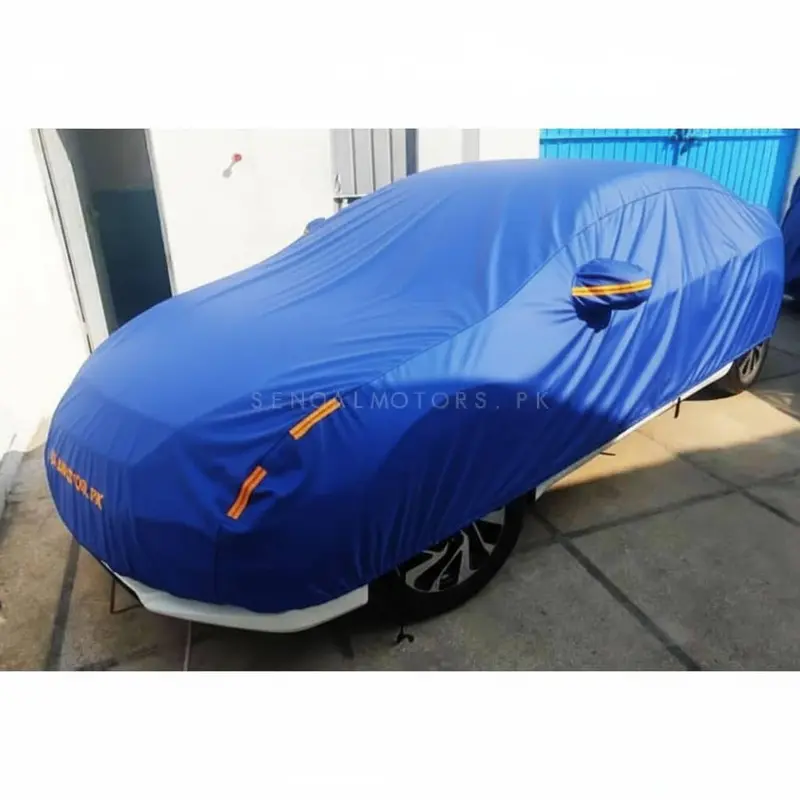 Maximus Large Fleece Parachute Car Top Cover - Not Water Proof - Large Sedan Size | Anti Scratch | Dust Proof 2