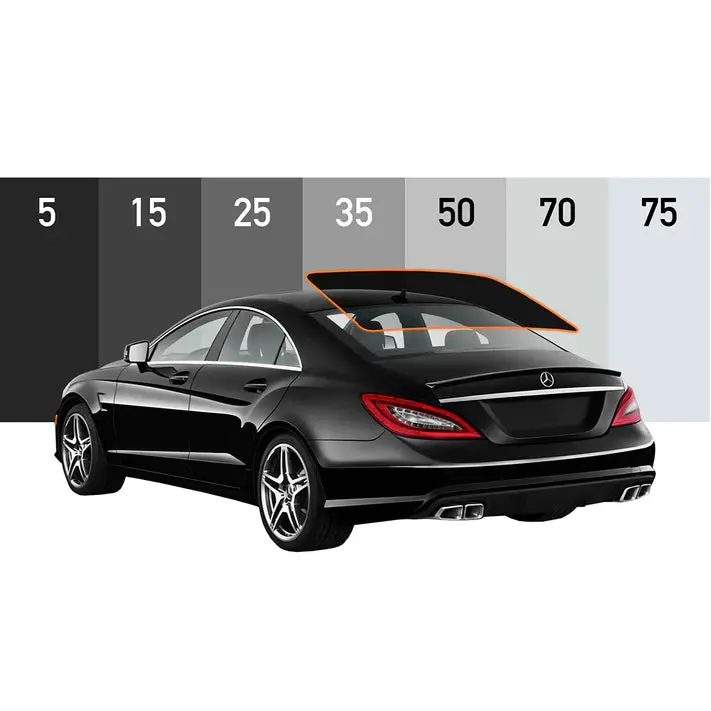 Maximus Light Black 65% Darkness Tint Film For Rear / Front (1 Screen) - 1 Ply 2