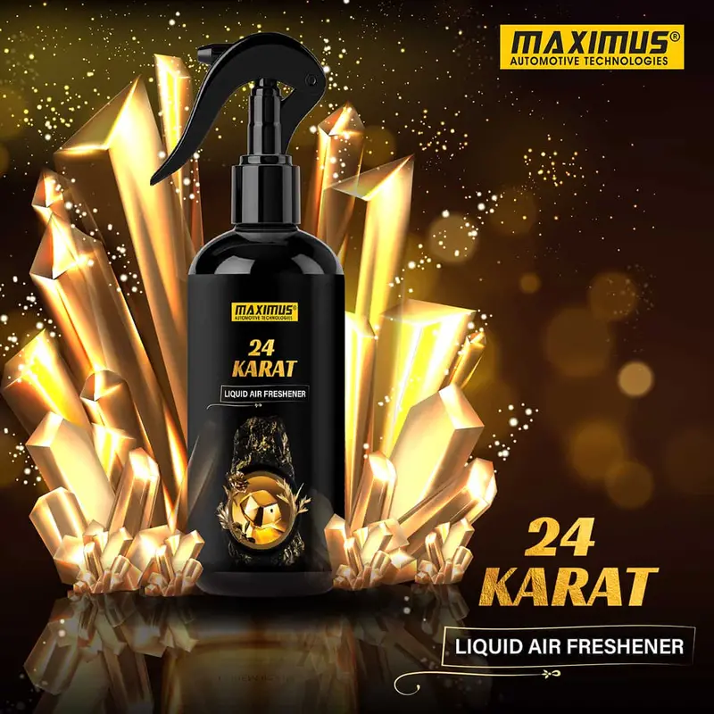 Maximus Liquid Air Freshener Spray 24 Karat 350 Ml 2
