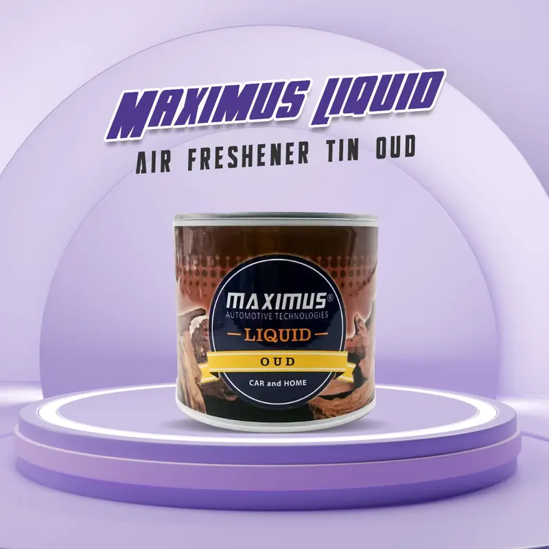 Maximus Liquid Air Freshener Tin Oud 1