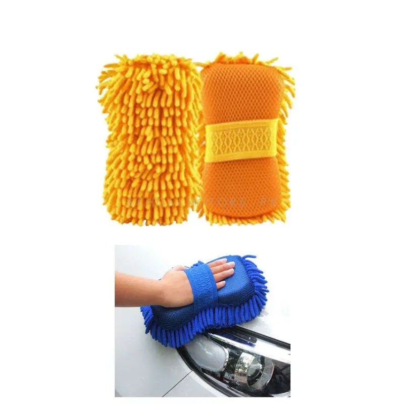 Maximus Microfiber Noodle Wash Mitt Sponge Multi Mfc-14 2