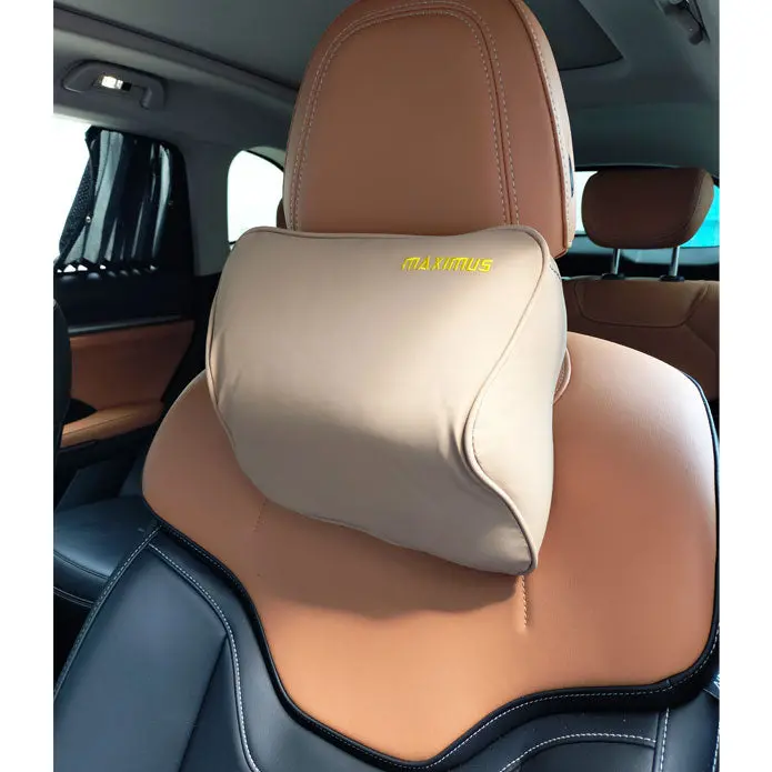 Maximus Neck Rest Headrest Pillow Cushion Beige Posture Therapy Lumbar 2