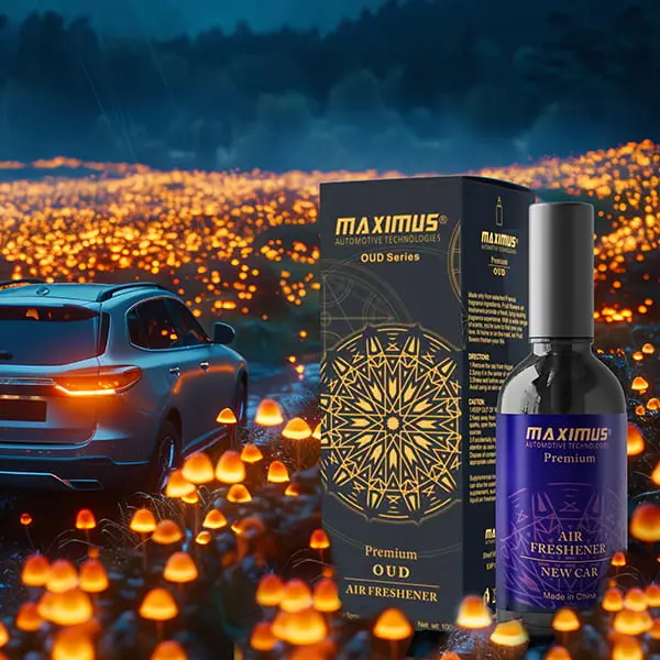 Maximus Oil-Based Liquid Air Freshener Spray - New Car Scent (100Ml) 1