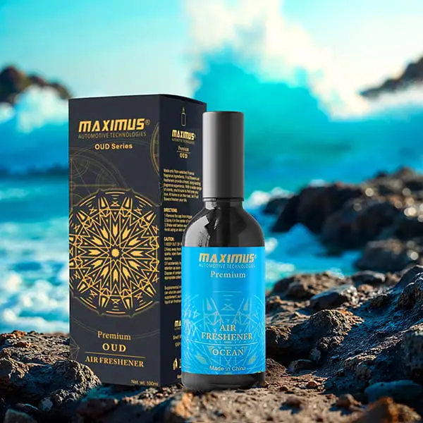 Maximus Oil-Based Liquid Air Freshener Spray - Ocean Scent (100Ml) 1