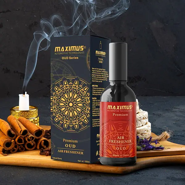 Maximus Oil-Based Liquid Air Freshener Spray - Oud Scent (100Ml) 1