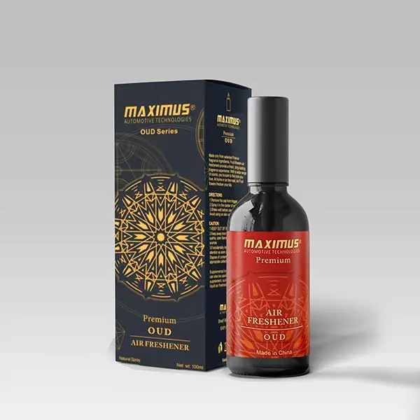 Maximus Oil-Based Liquid Air Freshener Spray - Oud Scent (100Ml) 2