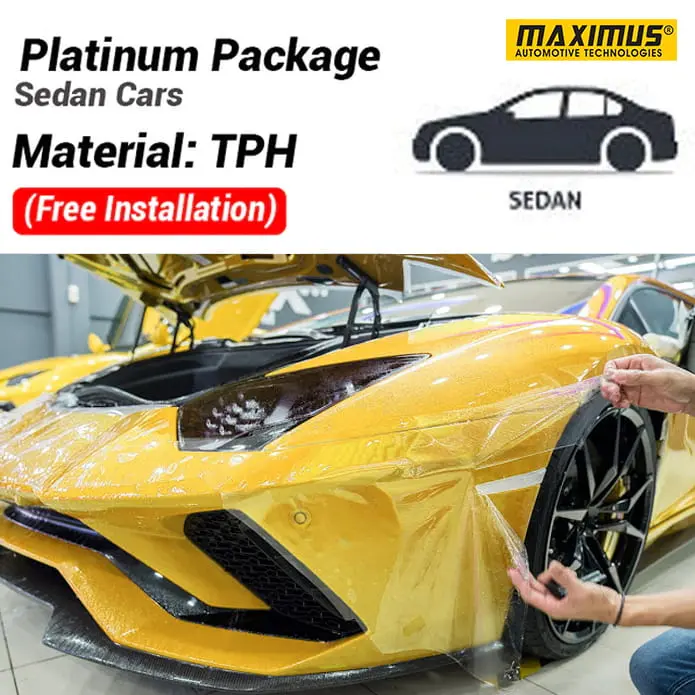 Maximus Platinum Package Ppf For Sedan - Type Tph - 45 Rf - Paint Protection Film (Ppf) 2