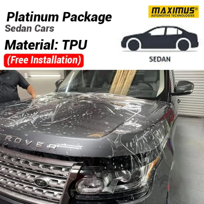 Maximus Platinum Package Ppf For Sedan - Type Tpu - 45 Rf - Paint Protection Film (Ppf) 2