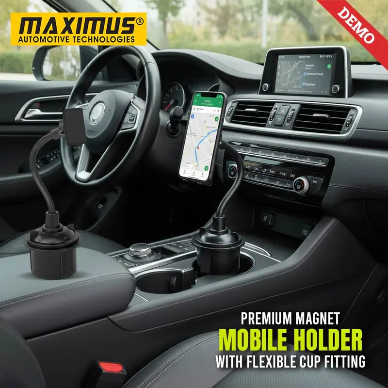 Maximus Premium Magnet Mobile Holder With Flexible Cup Fitting 1