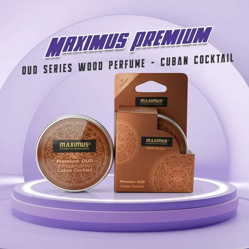 Maximus Premium Oud Series Wood Perfume - Coffee 1