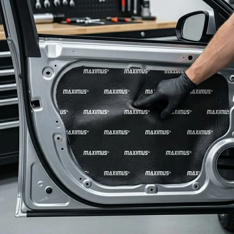 Maximus Premium Sound Damping Deadening 3 Layers Sheet - Each - Noise Reduction | Shock Proofing 2