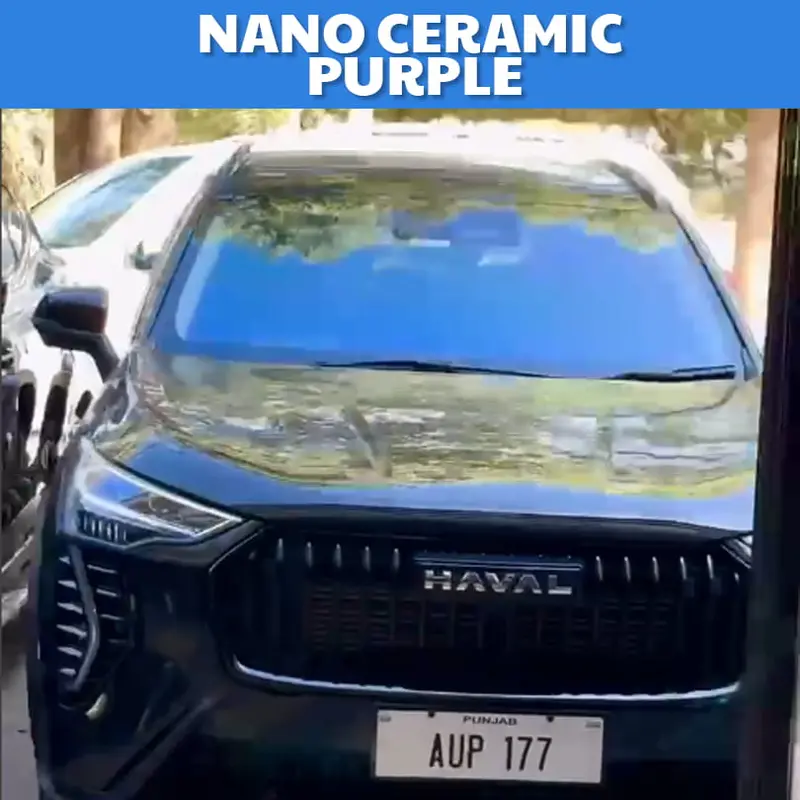 Maximus Purple Nano Ceramic Tint Film For Rear / Front (1 Screen) 1