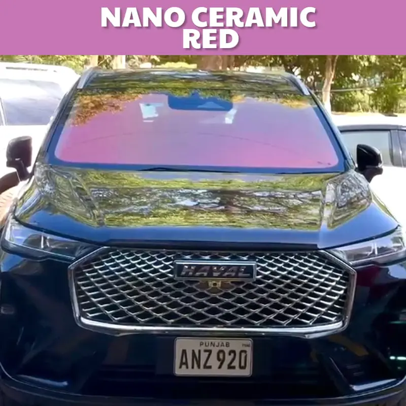Maximus Red Nano Ceramic Tint Film For Rear / Front (1 Screen) 2