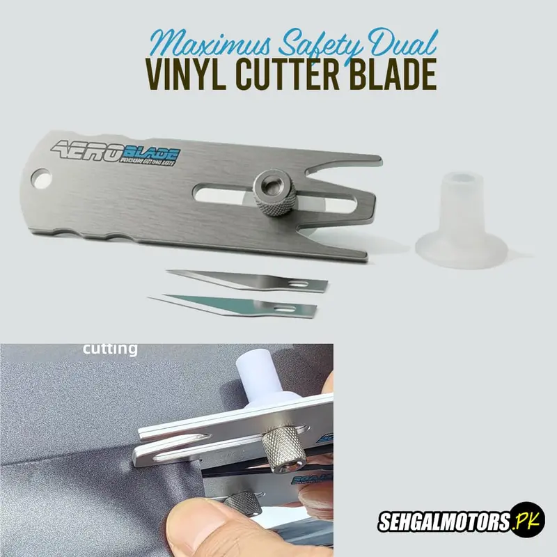 Maximus Safety Dual Vinyl Cutter Blade 1