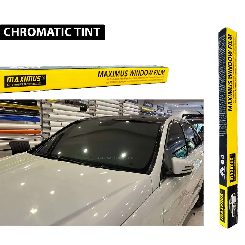 Maximus Silver Chromatic Tint Film For Rear / Front (1 Screen) 1