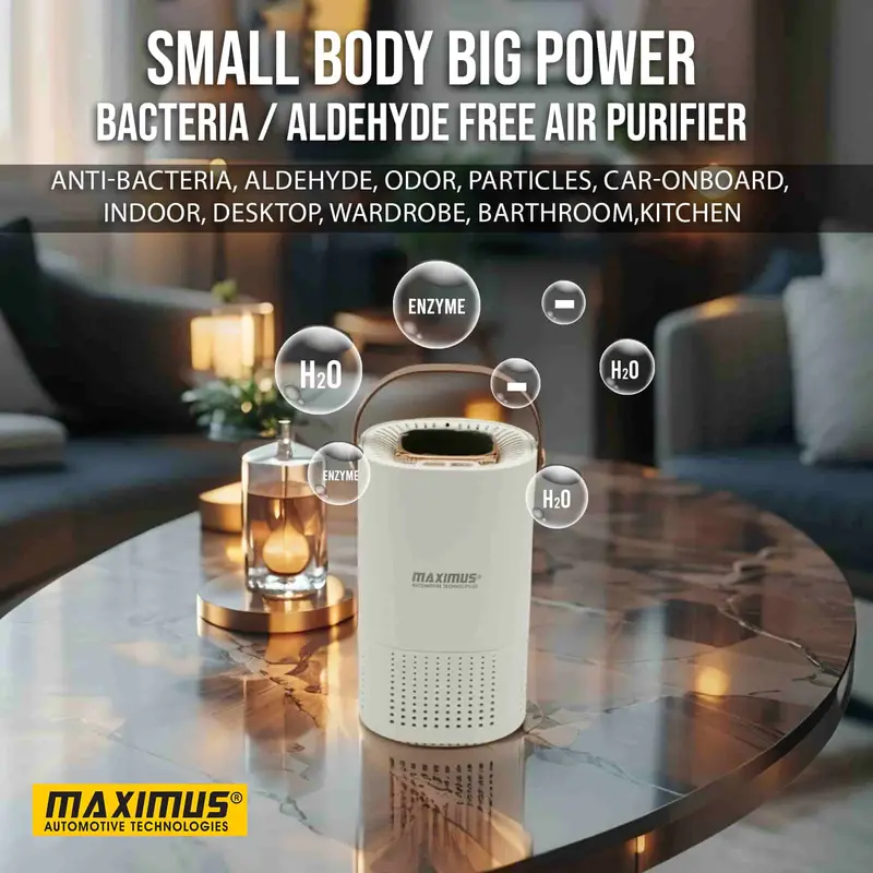 Maximus Smart Air Purifier - Portable And Desk Air Purifier For Home And Office Smog Purifier 1