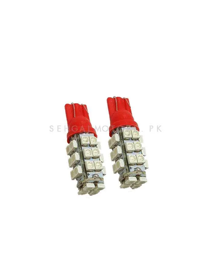 Maximus Smd 28 Parking Light Red - Pair - Led Light Bulb For Parking | Smd Car 2